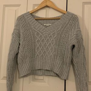 American Eagle Cable Knit Sweater